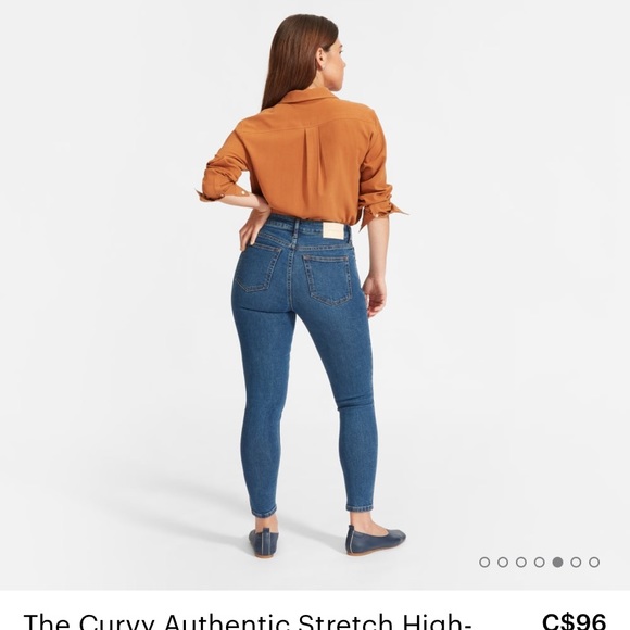 COPY - Everlane curvy authentic high waist skinny jeans - Picture 2 of 6
